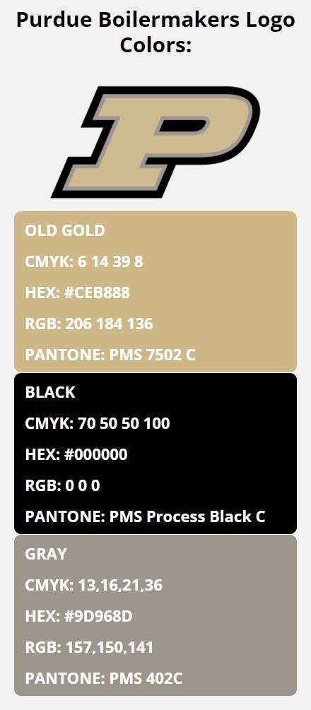 purdue colors
