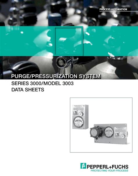 Full Download Purge Pressurization System Data Sheets Series 3000 