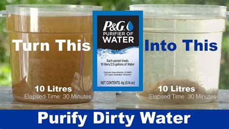 purifier of water p&g