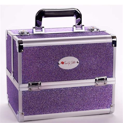 purple makeup case