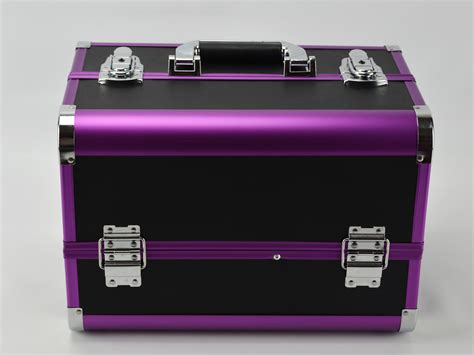 purple makeup cases