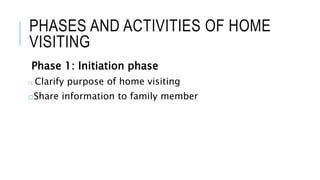 Purpose Of Home Visiting