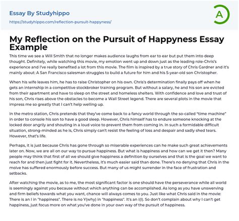 Read Online Pursuit Of Happiness Essay Paper 