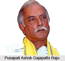 pusapati ashok gajapathi raju biography of christophers