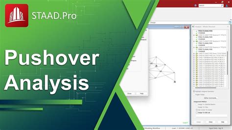 Pushover Analysis Staad Pro