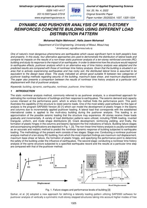Full Download Pushover Analysis Of A Multi Storeyed Building 