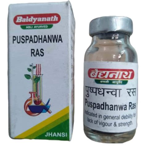 Pushpadhanwa Ras Uses