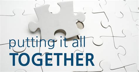 Putting All Together Synonym