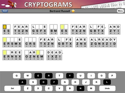 Puzzle Baron Cryptograms