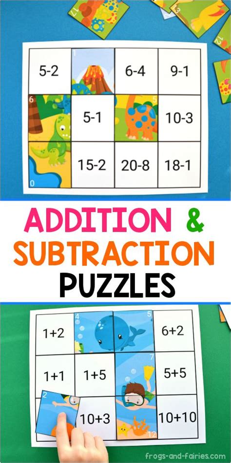 Puzzle Math Addition Amp Subtraction Puzzle Solving Game Puzzle Math - Puzzle Math