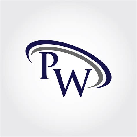 pw logo design