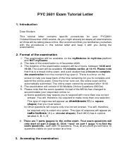 Download Pyc 2601 Previous Exam Paper Oct Nov2013 File Type Pdf 