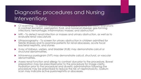 Pyelonephritis Nursing Interventions