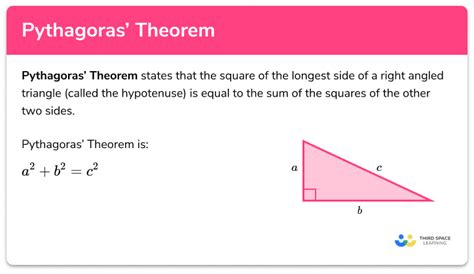 Pythagoras Theorem Gcse Maths Steps Examples Amp Worksheet Pythagorean Theorem Formula Worksheet - Pythagorean Theorem Formula Worksheet
