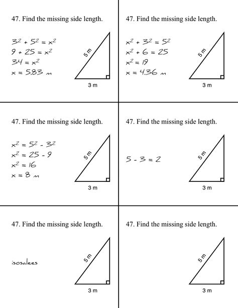 Pythagorean Inequality Theorem Worksheets Math Worksheets 4 Kids Triangle Inequality Worksheet With Answers - Triangle Inequality Worksheet With Answers