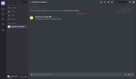 python - Discord Self-Bot: Direct messaging a user when joining a serve…