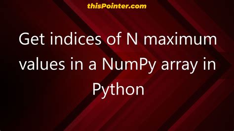 python - Get indices of the top N values of a list - Stack …