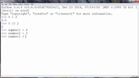 Python 3 Integer Division