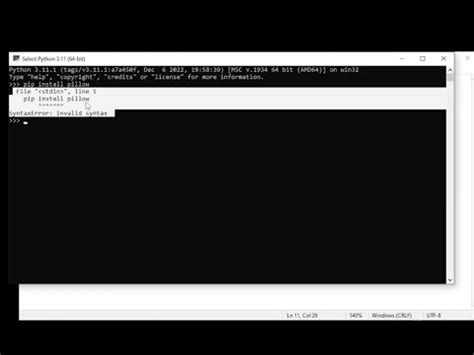 python File "stdin", line 1 SyntaxError invalid syntax YouTube