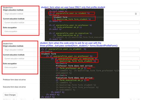 python Passing multiples Django Forms in context[] to templates
