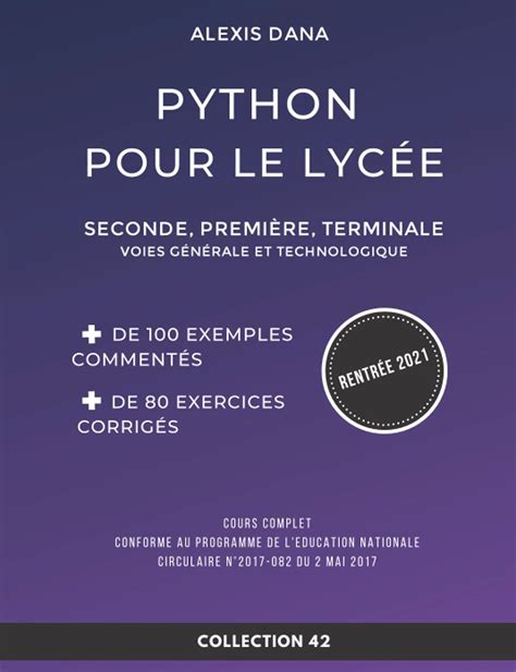Python Au Lyca C E Algorithmes Et Programmation