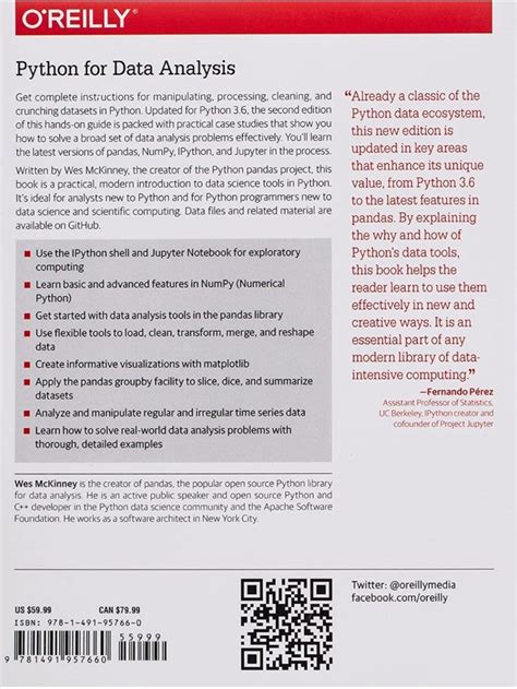 Python For Data Analysis, 2e