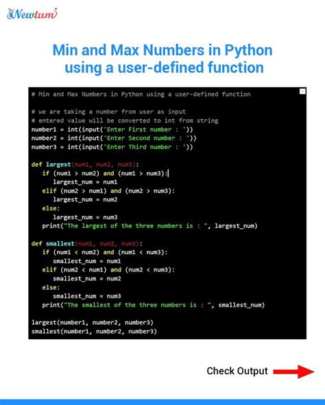 Python Min Max