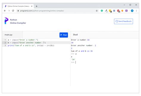 python online ide | Online Python compiler interpreter to run Python