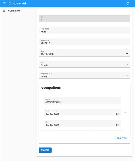 python render jsonschema as a form with djangojsonschemaform or