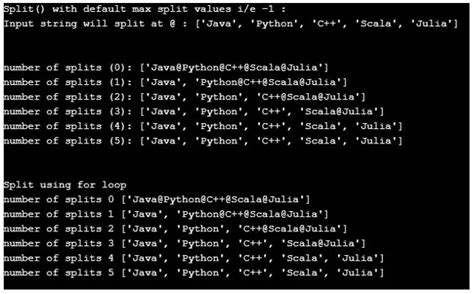 Python Split Input