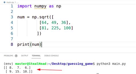 Image related to python-square-root