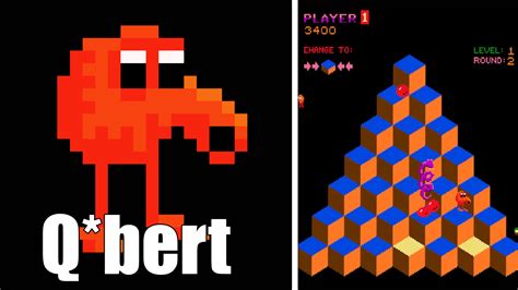 Q Bert Video Game