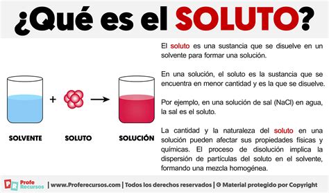 Q Es Soluto Y Solvente