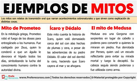 Q Son Los Mitos