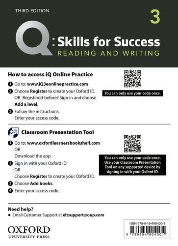 Read Online Q Skills For Success 3 Answer Key 