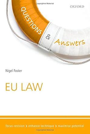 Read Online Qa Revision Guide Eu Law 2015 2016 Questions Answers 