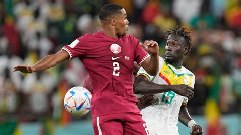 Qatar Vs Senegal   World Cup 2022 Qatar 1 3 Senegal Hosts - Qatar Vs Senegal