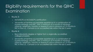 Qihc Certification