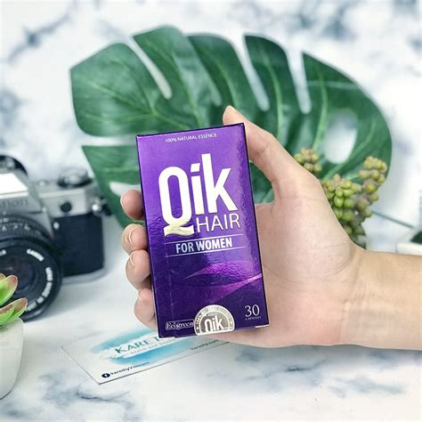 Qik hair - có tốt khônggiá rẻ - chính hãng - là gì - tiệm thuốc - Việt Nam
