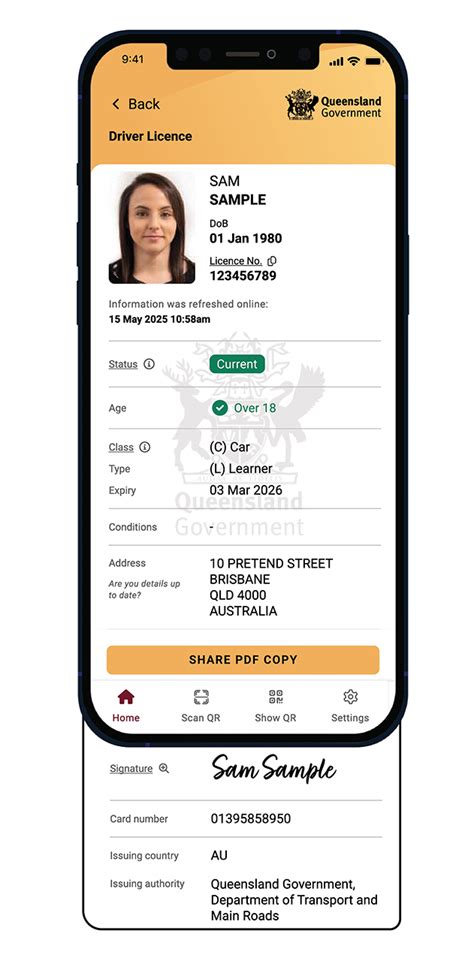 Qld Digital Licence