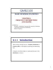 Download Qmb2100 Chapter 2 
