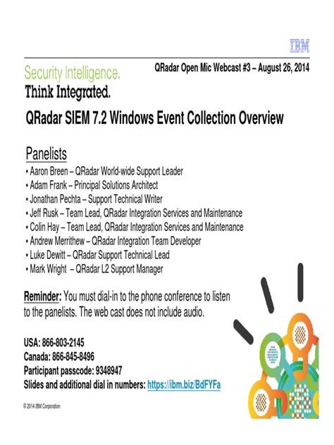 Read Qradar Siem 7 2 Windows Event Collection Overview Ibm 
