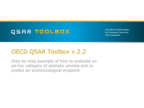Read Online Qsar Toolbox 3 Oecd 