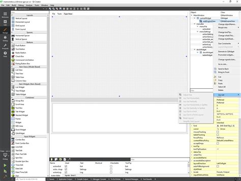 qt Add layout to a promoted widget Stack Overflow