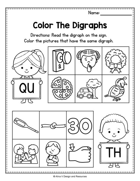 Qu Diagraph 3rd Grade Worksheet   Free Printable Digraph Worksheets Making English Fun - Qu Diagraph 3rd Grade Worksheet