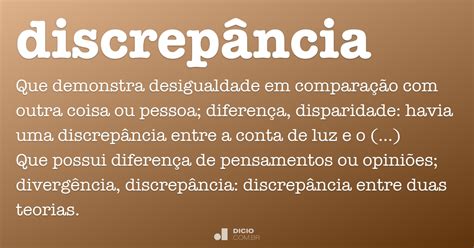 Qué Significa Discrepancia