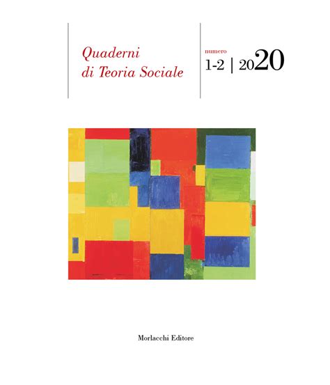 Read Quaderni Di Teoria Sociale N 13 2013 Editore 