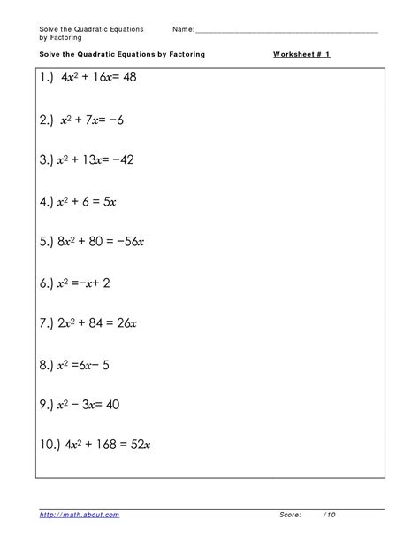 quadratic quest algebra 2 answer key