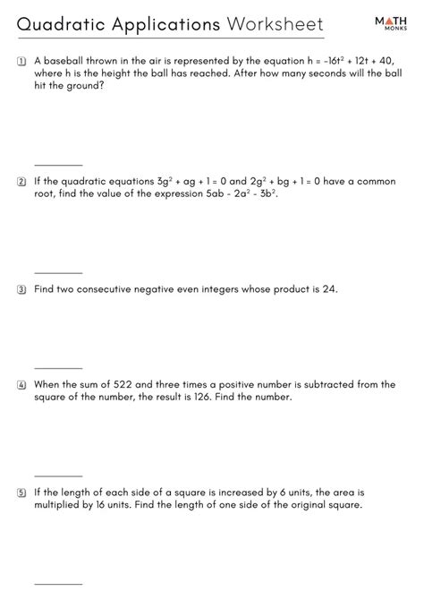 Full Download Quadratic Word Problems With Solution 