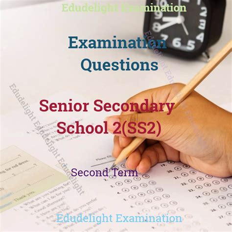 Qualifying Exam For Ss2 2013